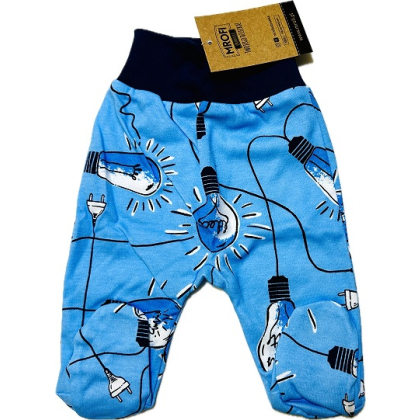 Bawełniane półśpioszki niemowlece MROFI